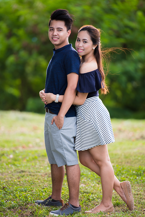 Singapore Engagement Shoot Marina Barrage